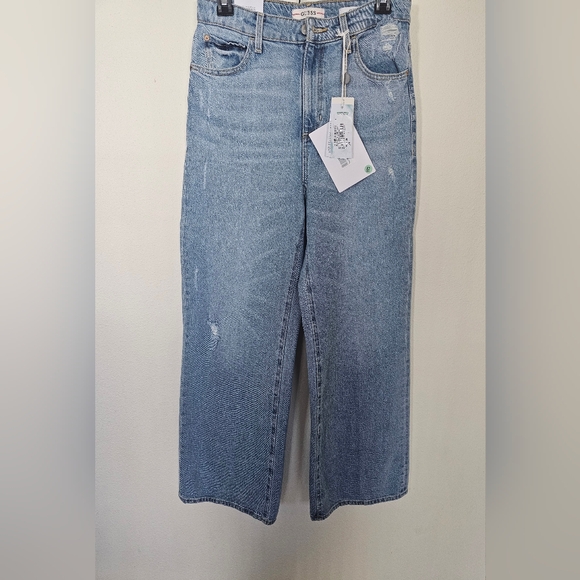 NWT Guess Wide Leg Distressed Jeans, SZ 29x29 - Picture 3 of 8